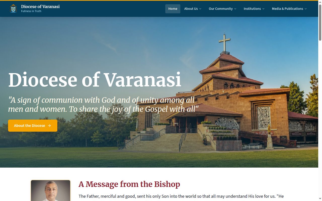 Catholic Diocese of Varanasi Platform